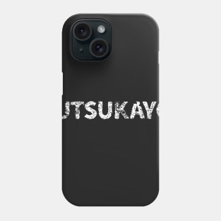 hungover (Futsukayoi) japanese english - white Phone Case