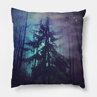 Luminous Forest Pillow