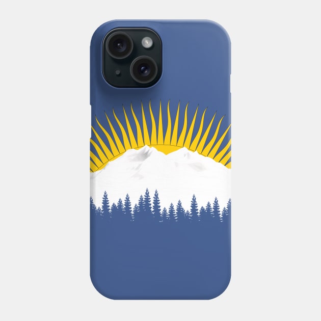 Snowboard British Columbia Phone Case by DWFinn