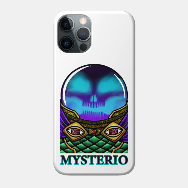 Glowing Mysterio! - Mysterio - Phone Case