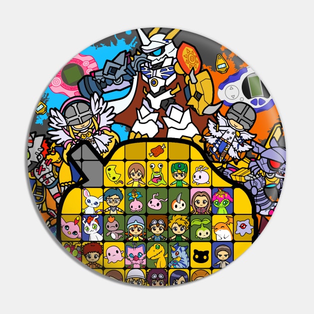 Digital explosion Pin by wss3