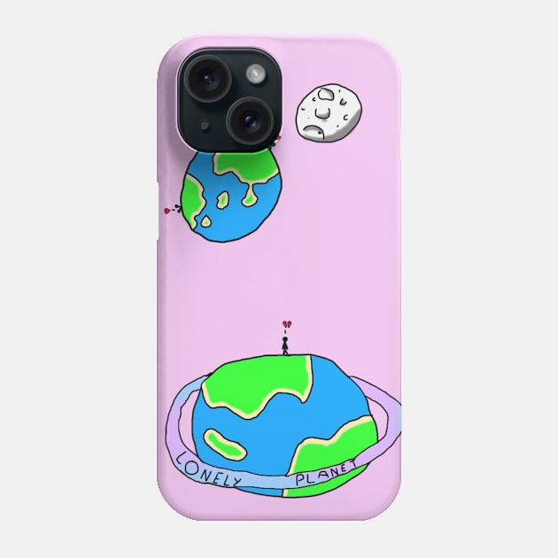 Lonely Planet Phone Case by BubberDucky