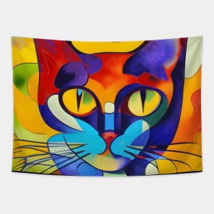 Gaudi cat Tapestry