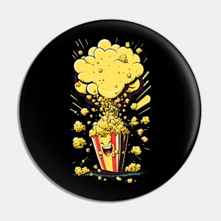 Popcorn Party Pin