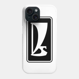 Lada Logo 1980s without lettering (black) Phone Case