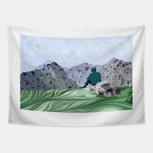 Highland Peaks: The 5 Sisters of Kintail Tapestry