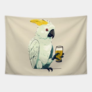 Cool Cockatoo Tapestry