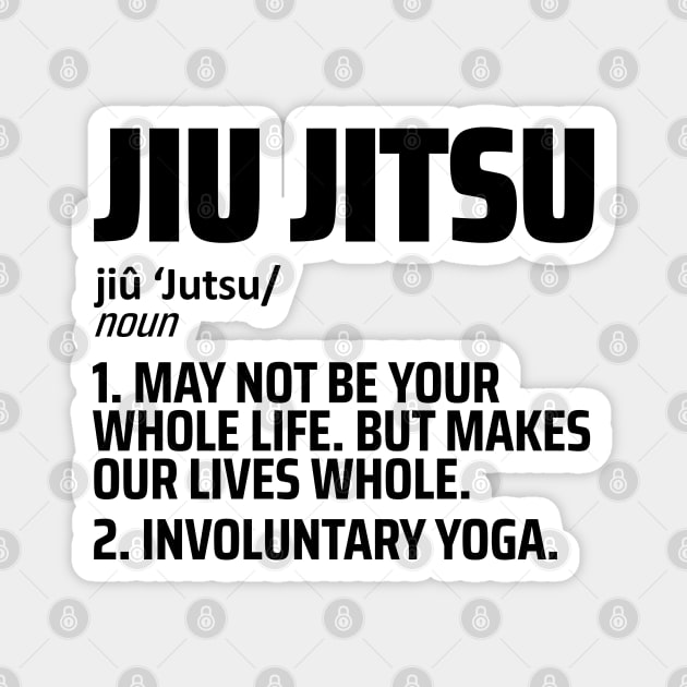 jiu jitsu Magnet by Mandala Project