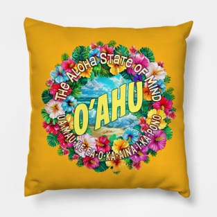 Oahu, Hawaii Pillow