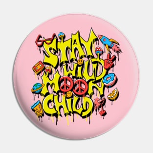 Satay wild moon child Pin