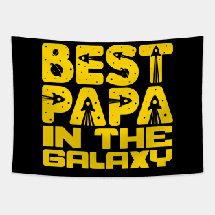 Best Papa In The Galaxy Tapestry