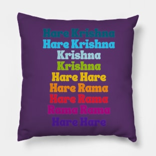 Hare Krishna Hare Krishna Chant Pillow