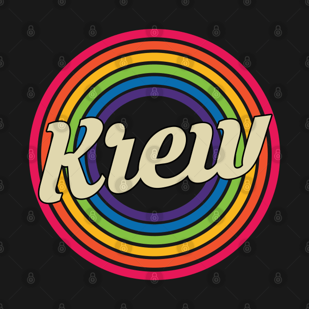 Krew - Retro Rainbow Style by MaydenArt