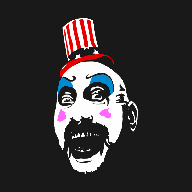 Discover Spaulding (High Definition, Monochrome). - Captain Spaulding - T-Shirt