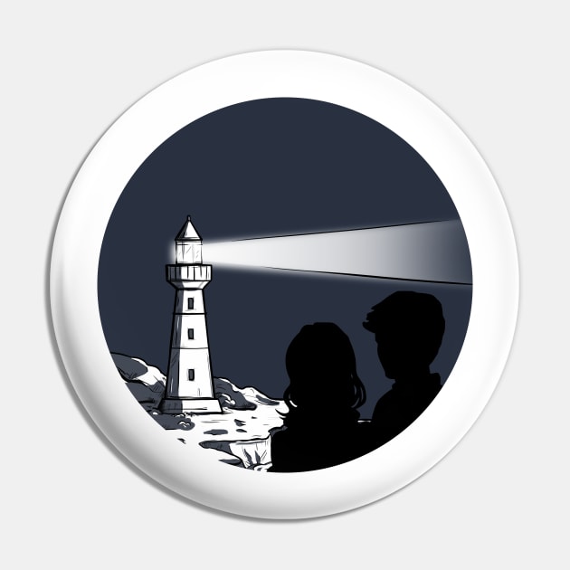 Lighthouse Pin by Otterlyalice