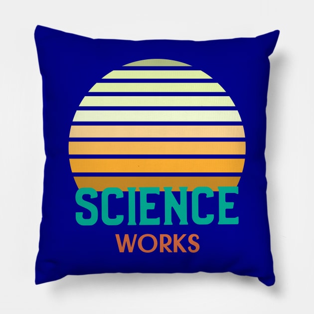 Science Works Pillow by High Altitude