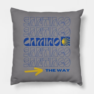 Santiago Camino The Way Pillow