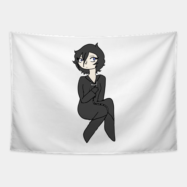 Xion Organization XIII Kingdom Hearts Chibi Sticker, Pin, + Others Tapestry by nhitori