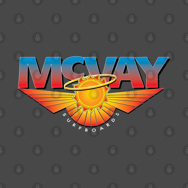 Front Logo - McVay Surfboards by McVay Surfboards 