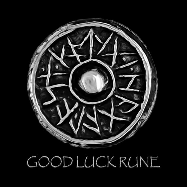 Viking Good Luck Rune by Jonthebon