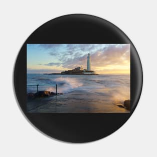 St Marys Lighthouse Whitley Bay Pin