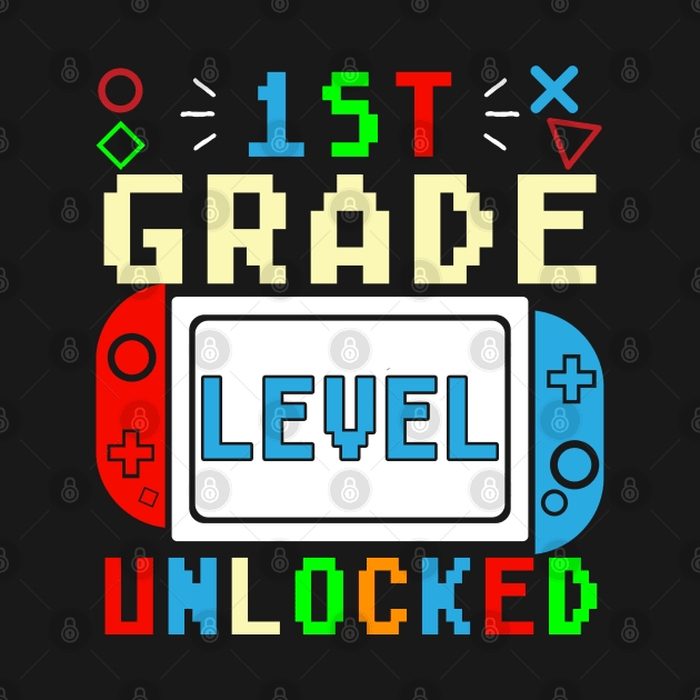 1st Grade Level Unlocked Video Game by AngelGurro