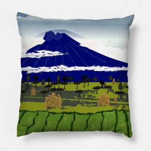 tea garden Pillow