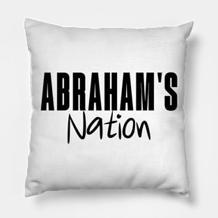 Abraham's Nation Pillow