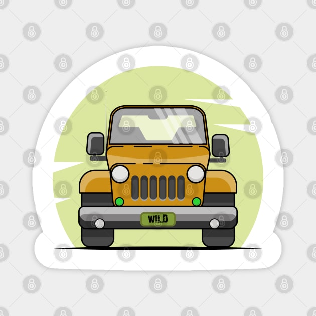 4x4, adventure, car Magnet by IDesign23