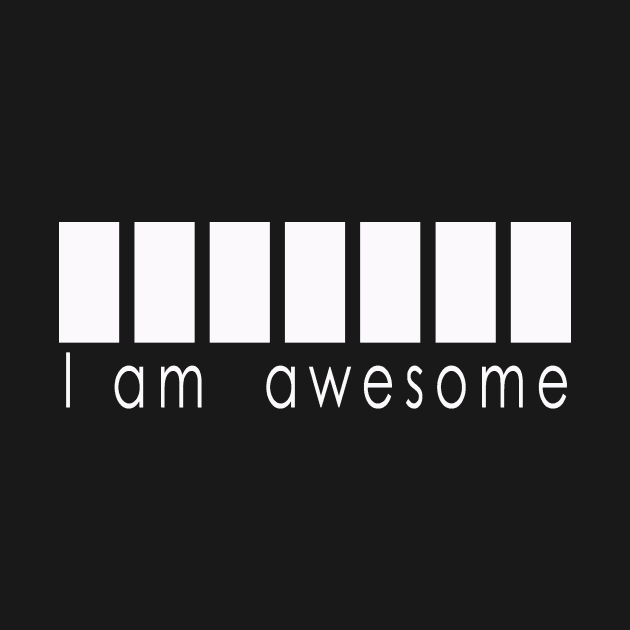 I am awesome, blank by Marisa-ArtShop