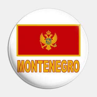 The Pride of Montenegro - National Flag Design Pin