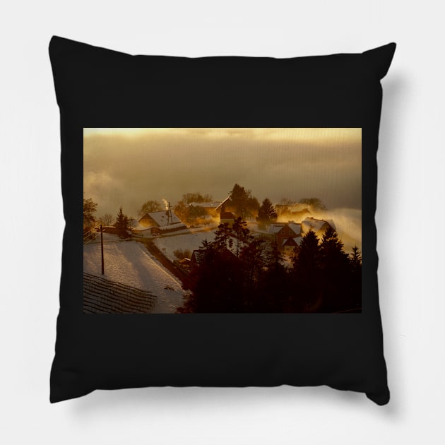 Sausal in Dusk Pillow by Sturmlechner