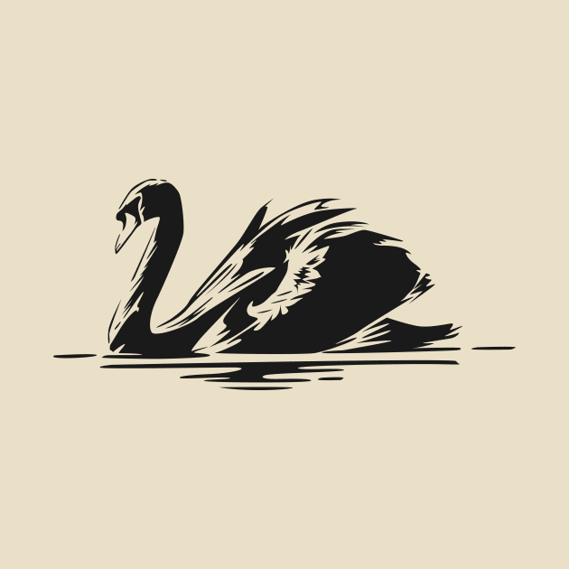 Black swan by keenkei