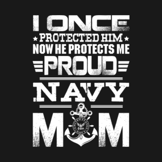 Proud Navy Mom Navy Mom Long Sleeve T Shirt Teepublic 