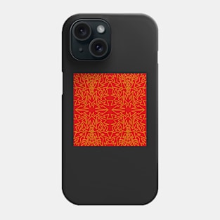 Red Shattered Glass / Tile Phone Case