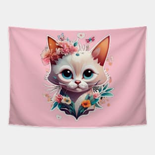 Cutie Cat Tapestry