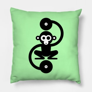 Monkey Music - Dj Business Pillow