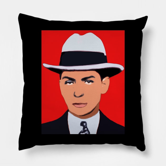 lucky luciano Pillow by oryan80