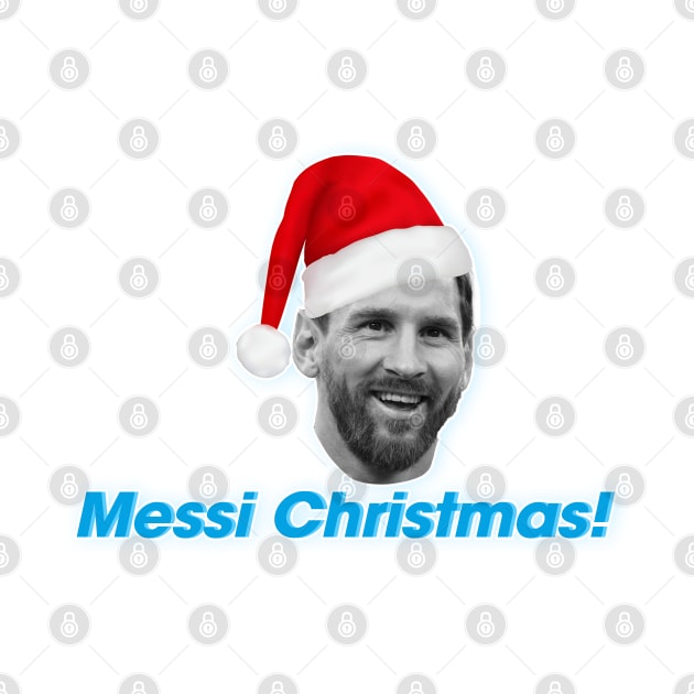 Funny Messi Christmas by Chea Shepherd