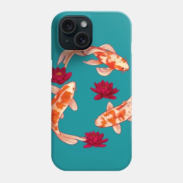 Carps Phone Case by Lyara Costa