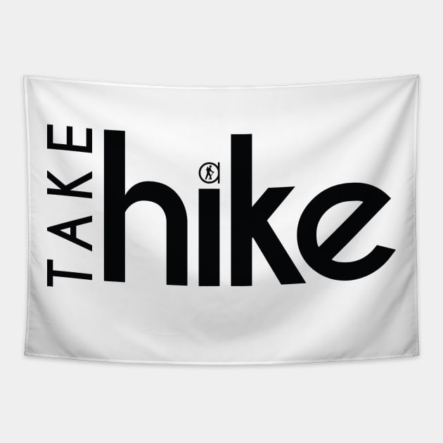 Take a hike Tapestry by RainShineDesign