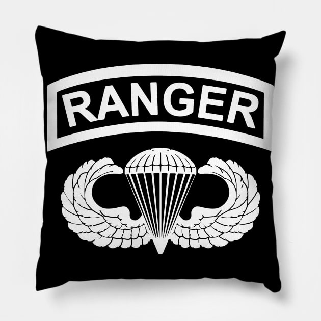 Airborne Ranger Pillow by dyazagita