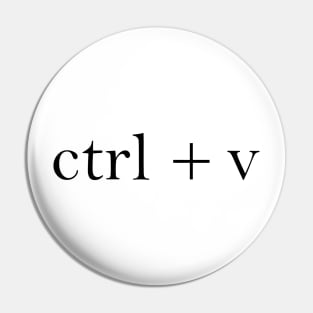 ctrl + c Pin