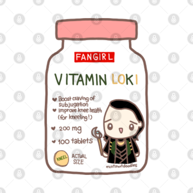 Vitamin Loki - Loki - T-Shirt | TeePublic