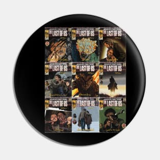 The Last of Us Comic Covers Collage Pin