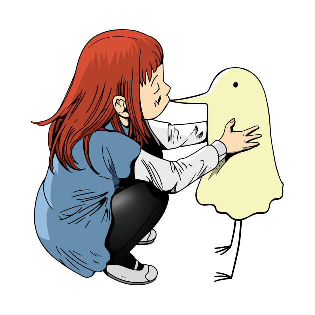 Oyasumi Punpun - Aiko's Kiss (Colored) _045 by SpecialTee_Shop