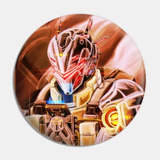 Cyber-Soldier Pin