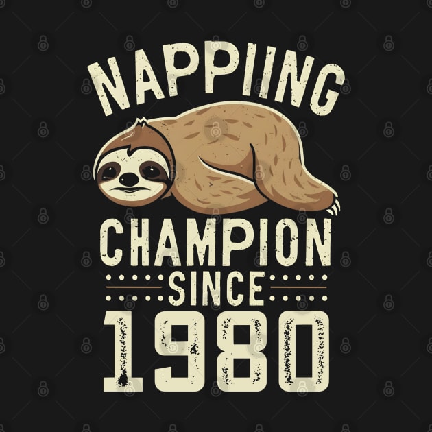 Napping champion since 1990 by NomiCrafts