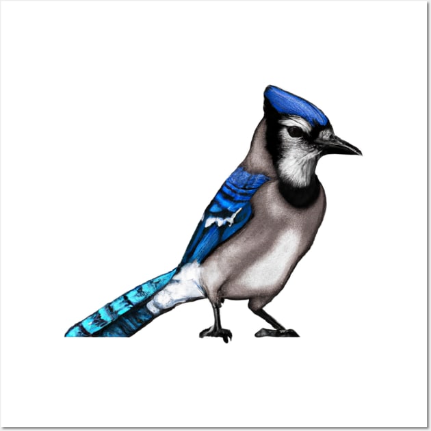 Cute Blue Jay Drawing