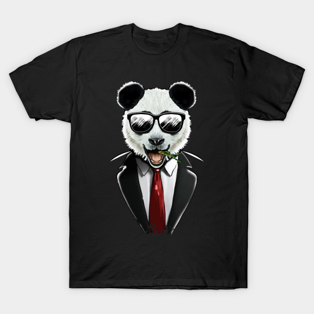Panda Suit - Panda - T-Shirt | TeePublic
